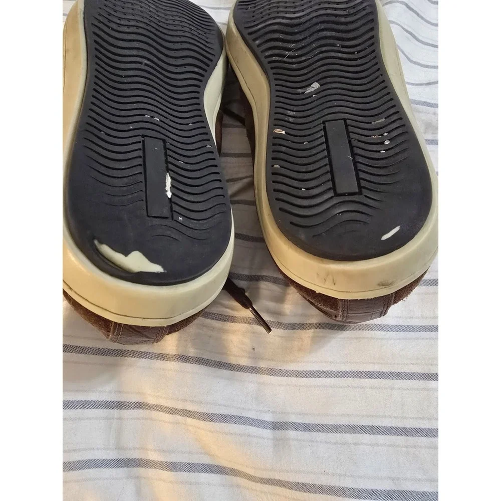 Martin Dingman Countrywear Brown Leather Sneakers Size 11‎